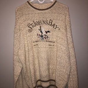 St Johns Bay knit sweater size Large